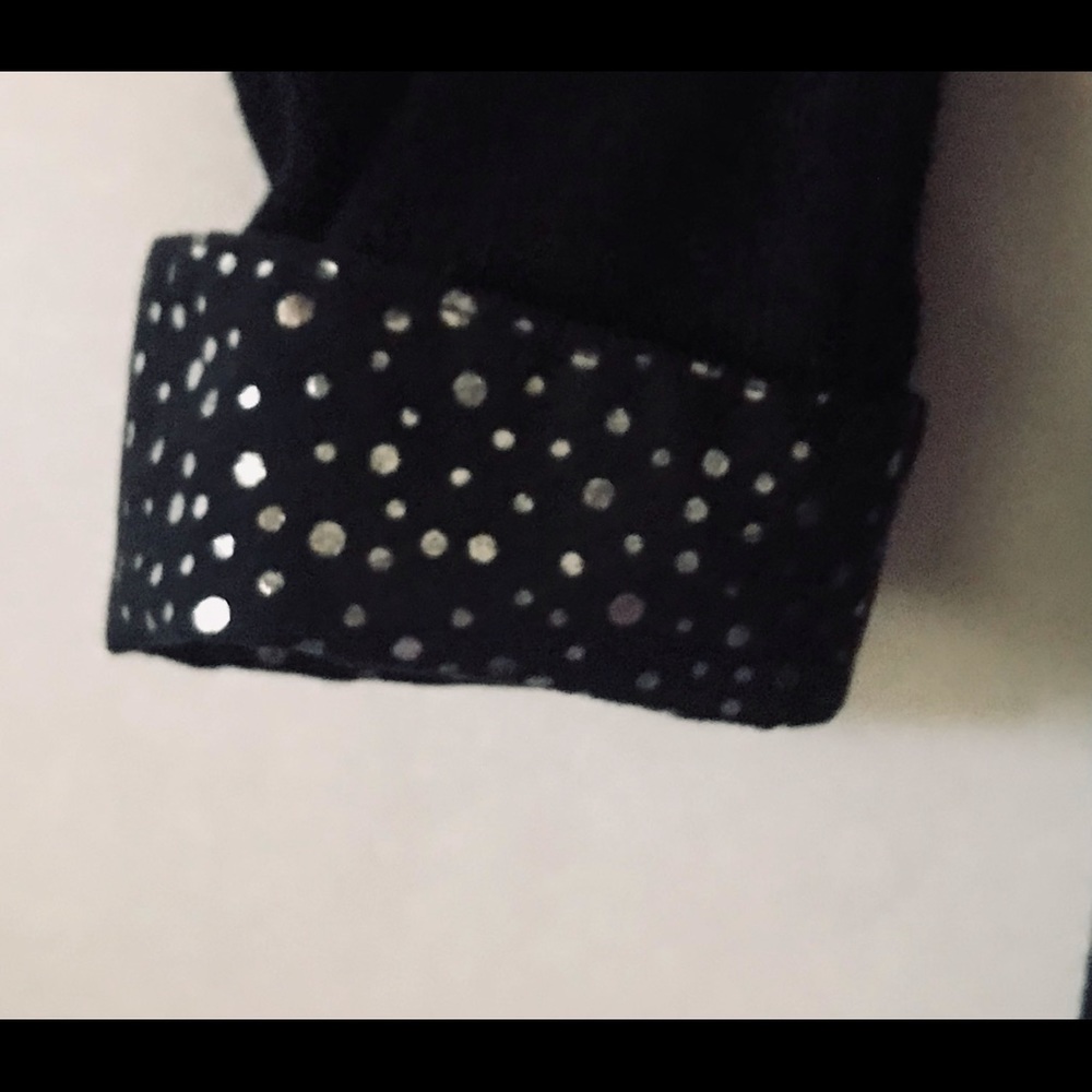 Vintage St John Knit Black Dress Sequins sz 6 USA Original Owner Holiday Dress - Picture 14 of 16